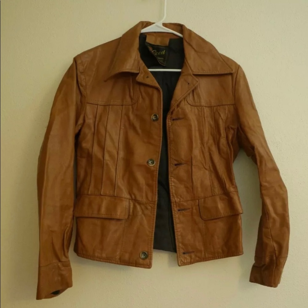 Vintage Reed Sportswear leather jacket